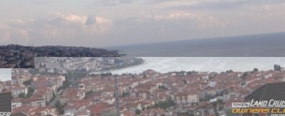 przedmiaście Istambułu i wybrzeże Morza Marmara