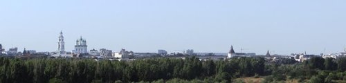 panorama Atrachańskiego Kremla